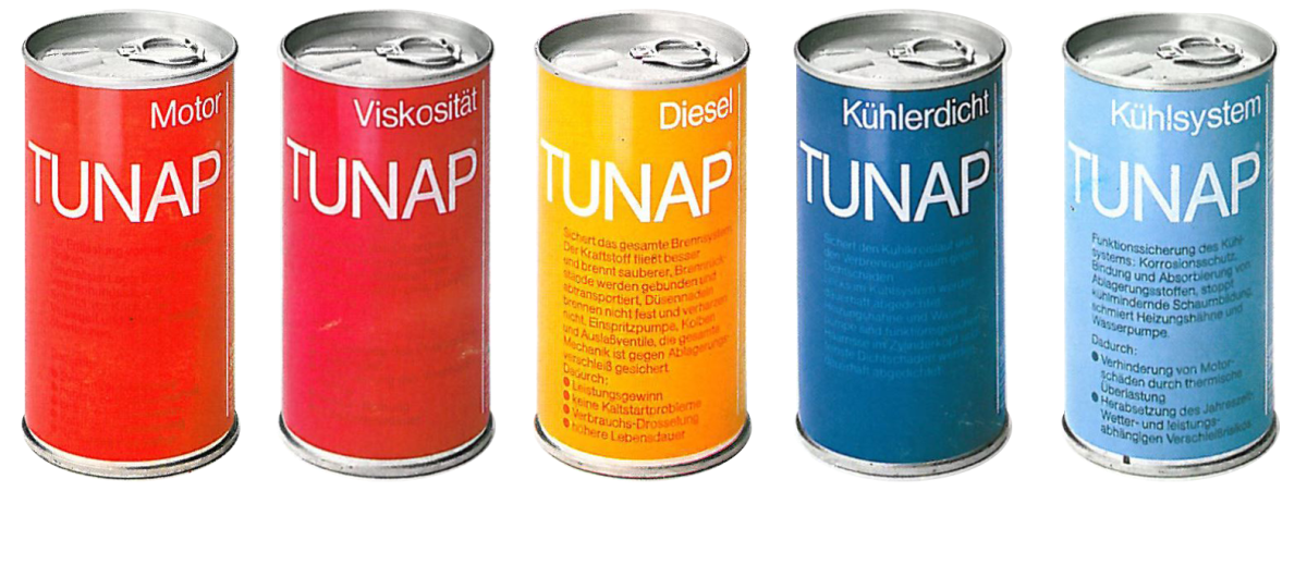 Die ersten TUNAP Produkte